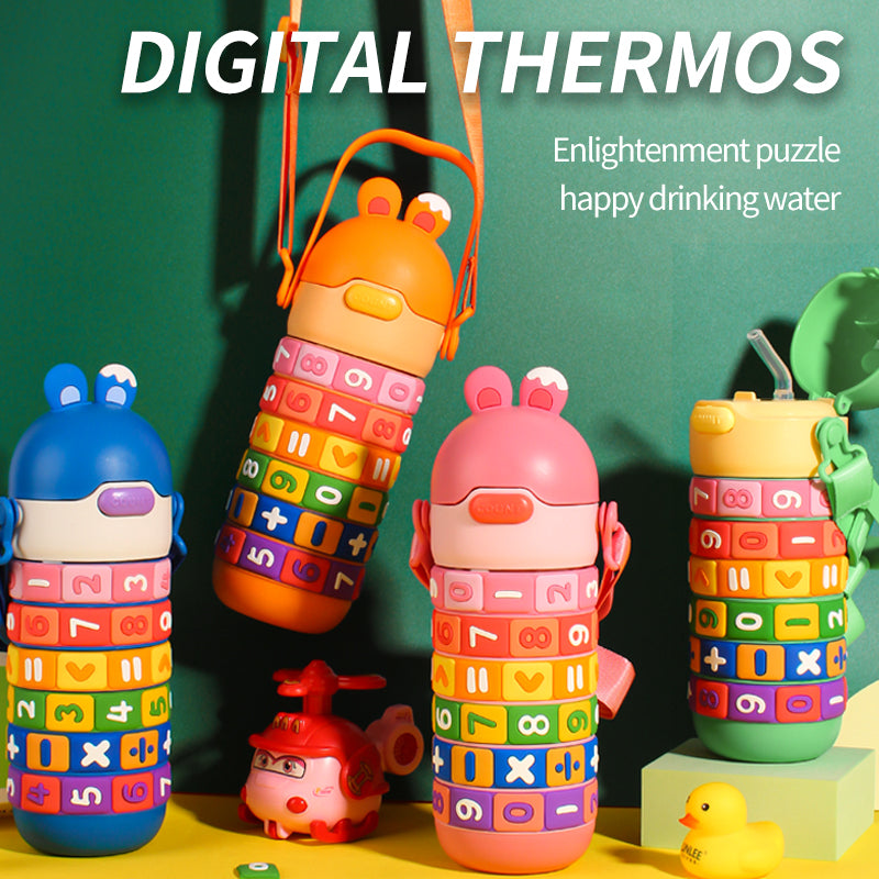 Sippy Math 430 - Kids Stainless Steel Water Bottle