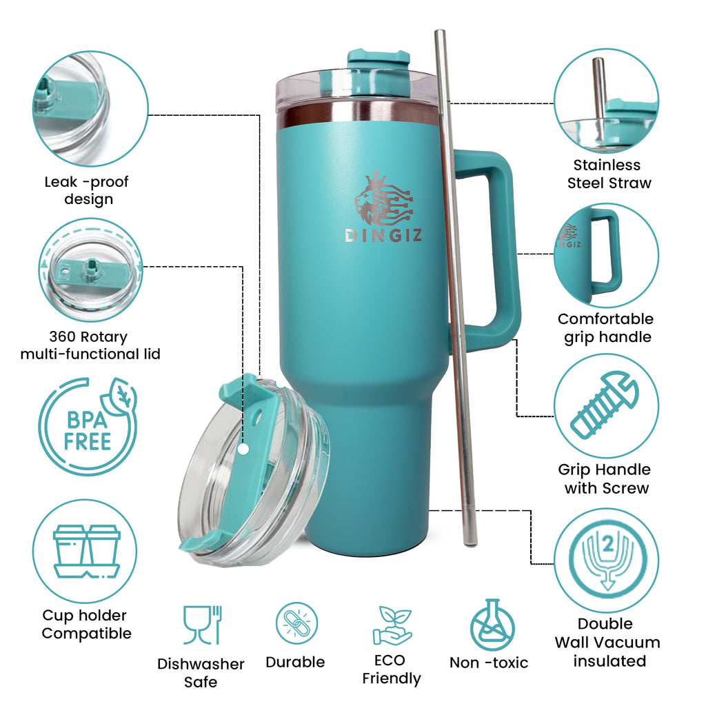 Dingiz Flow Tumbler 1180 - 40 Oz Tumblers