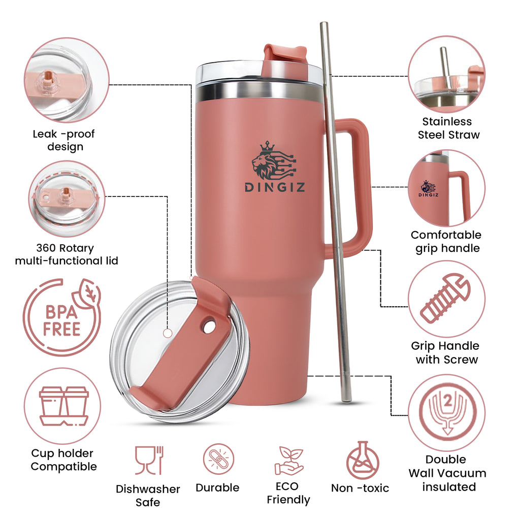 Dingiz Flow Tumbler 1180 - 40 Oz Tumblers