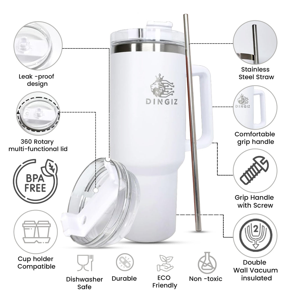 Dingiz Flow Tumbler 1180 - 40 Oz Tumblers