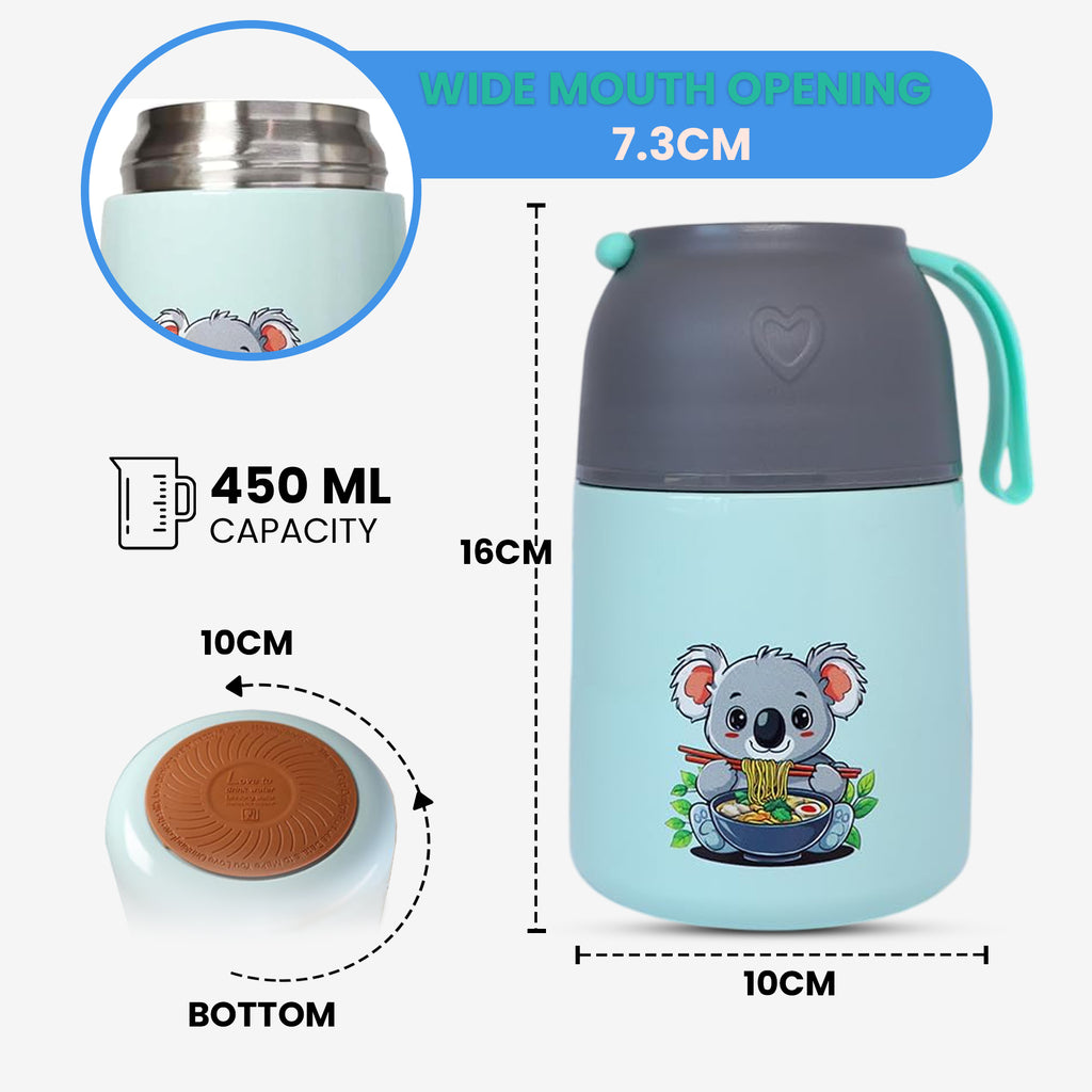 Stainless Steel Food Container Koala & Kitty Designs