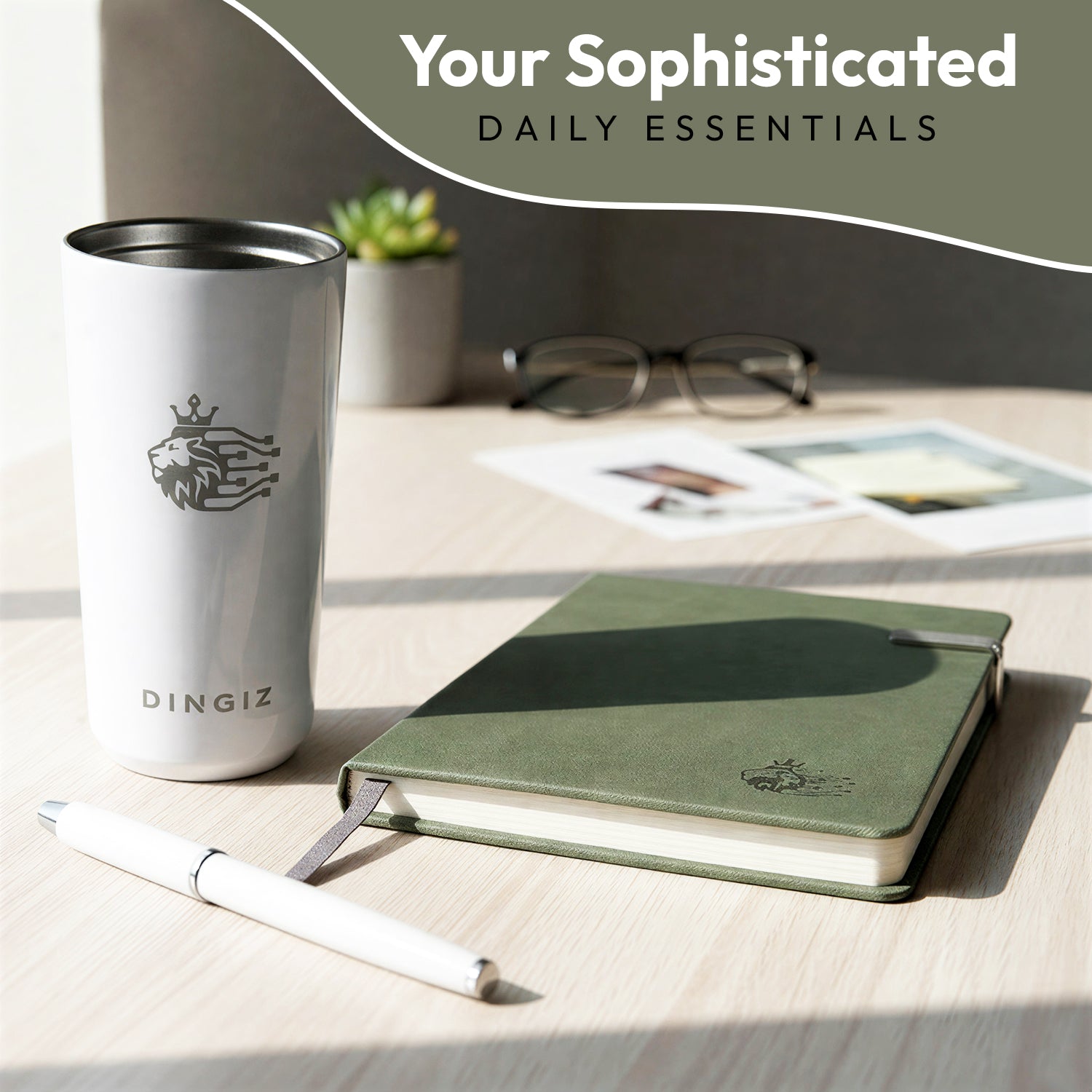 Premium Journal Gift Set With Coffee Mug and Pen