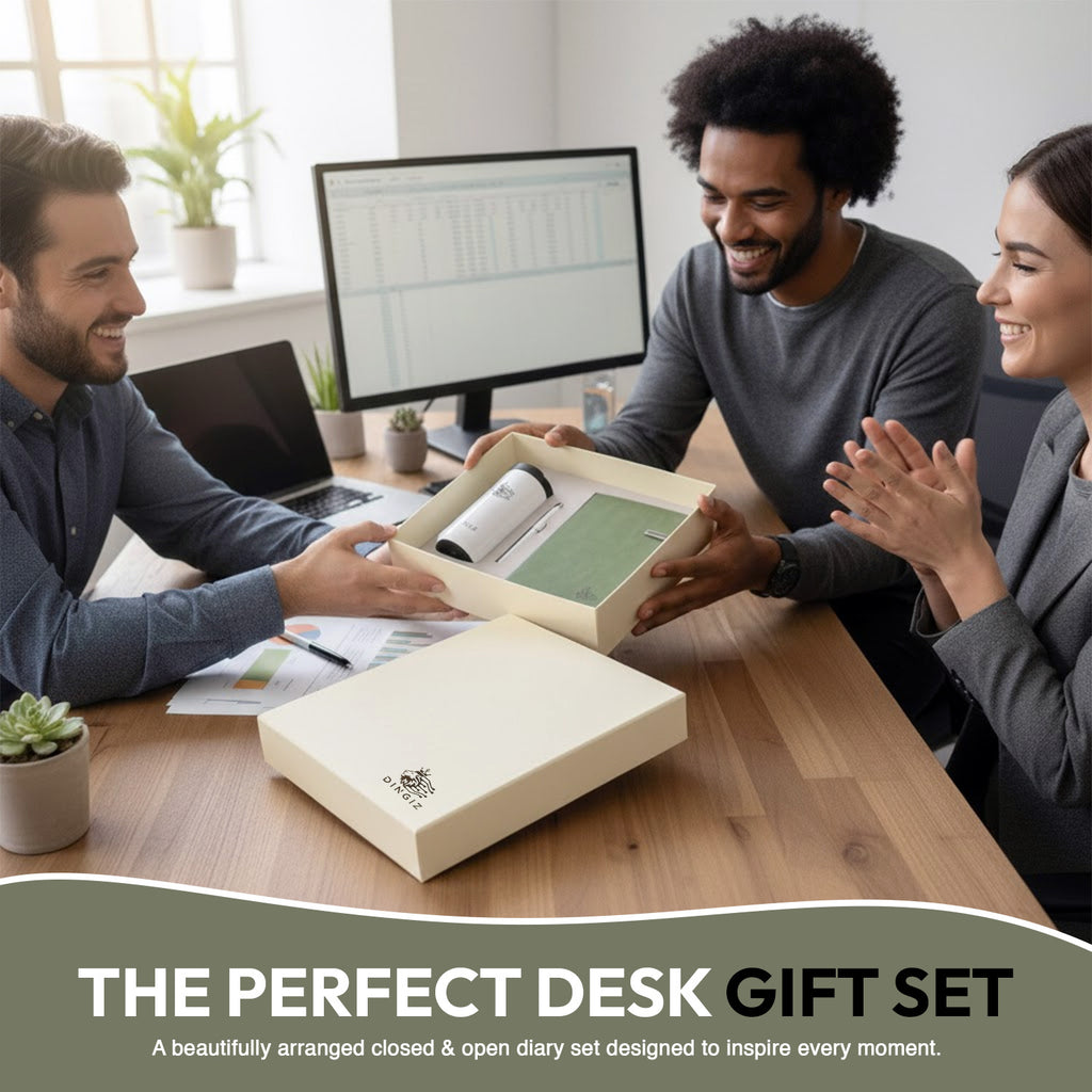 Premium Journal Gift Set With Coffee Mug and Pen