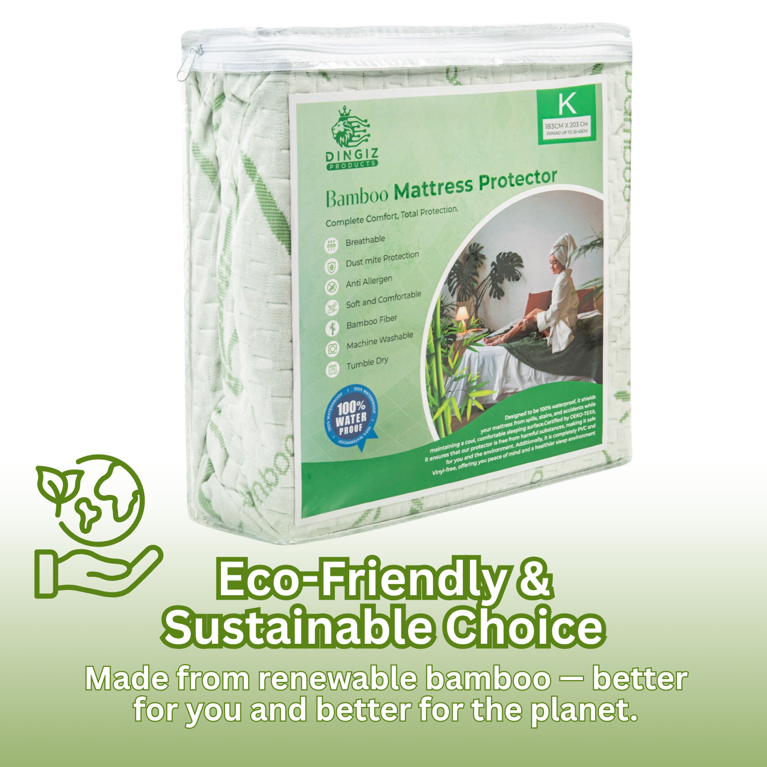 Bamboo Breeze Matress Protector