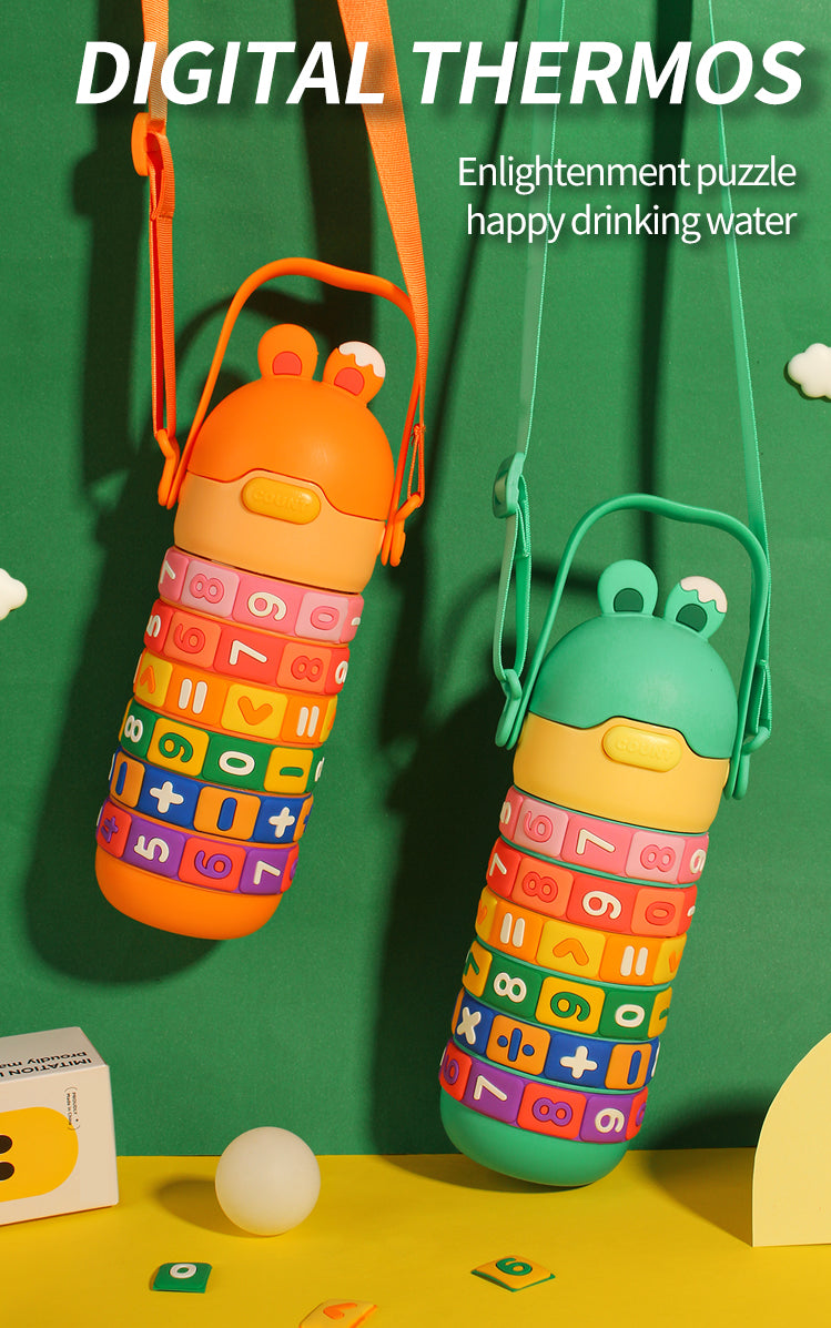 Sippy Math 430 - Kids Stainless Steel Water Bottle