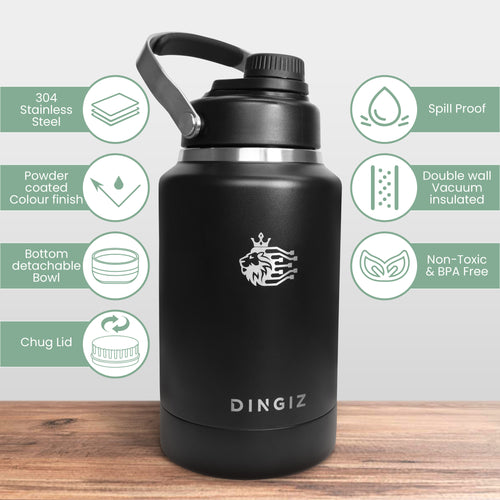 Dingiz Flow Max 1890 - 64 Oz Stainless Steel Bottle