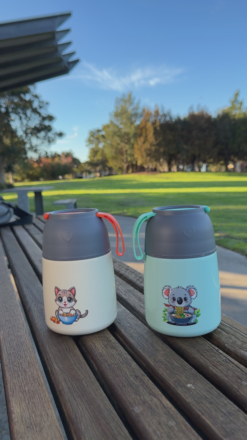 Stainless Steel Food Container Koala & Kitty Designs
